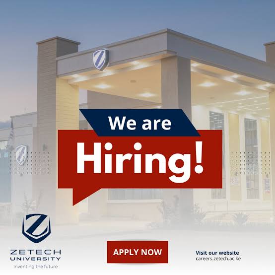 Administrative and Transport Assistant working at Zetech University office in Nairobi